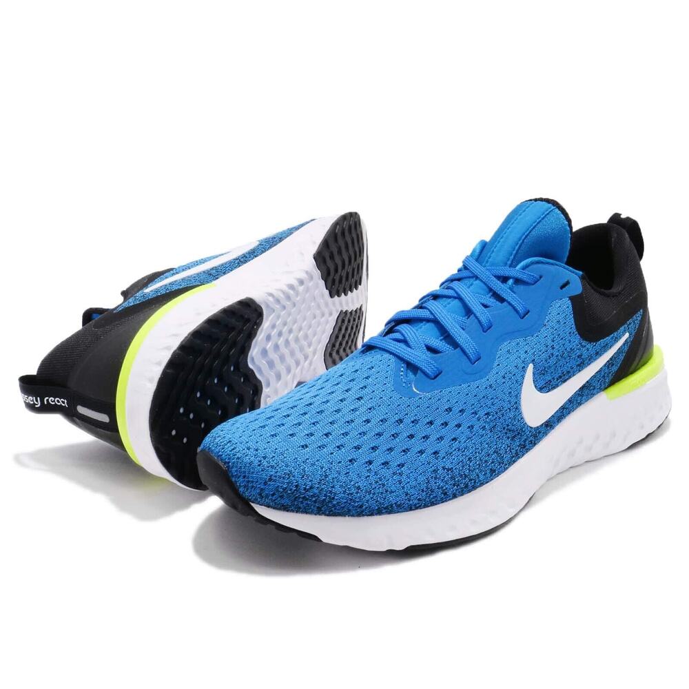 Nike Odyssey React Men’s Running shoes Photo Blue/Black Size 11.5 AO9819-103 NEW